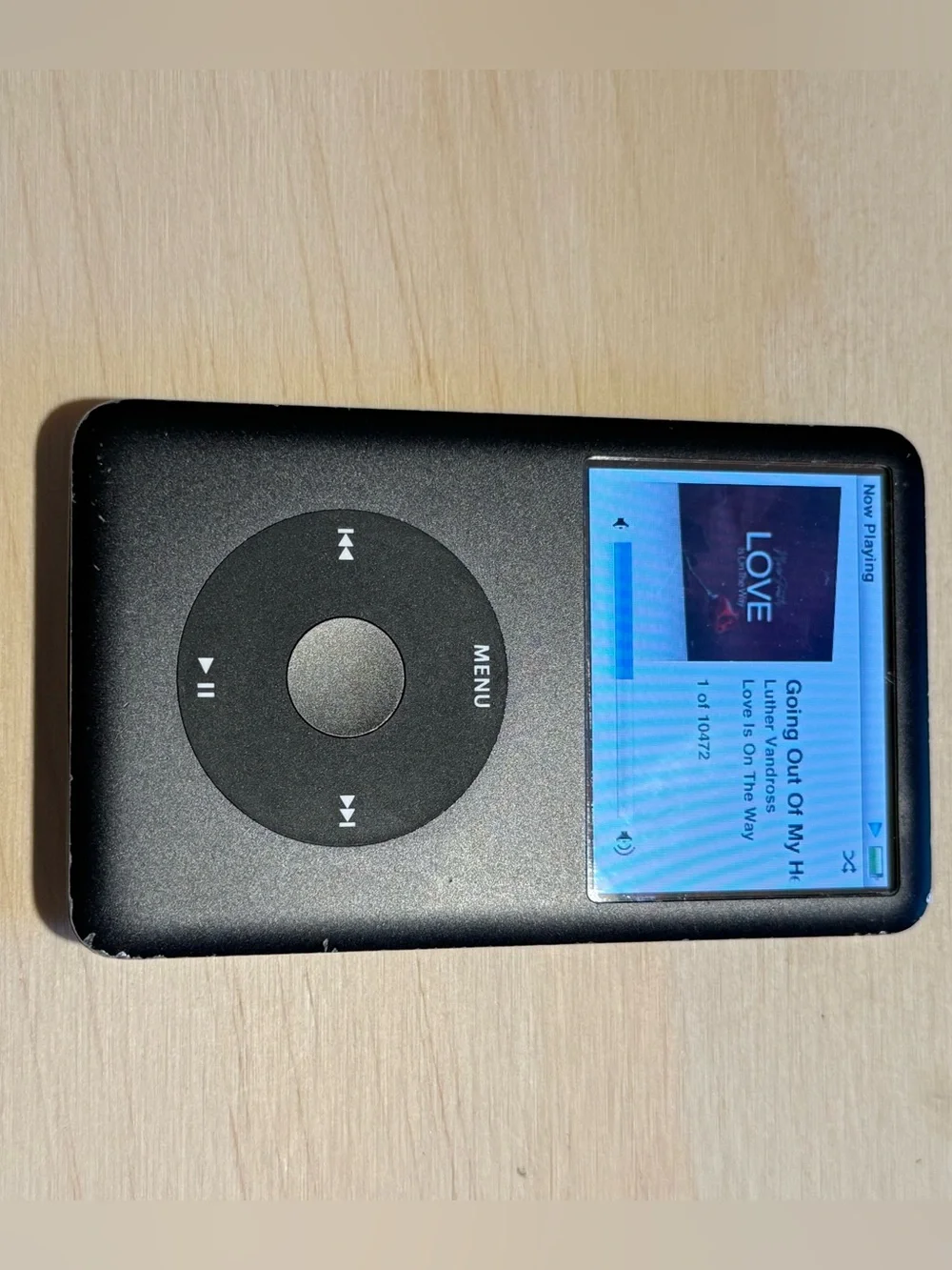 iPod Model:A1238 6thGEN 80GB Blk Tested Good w/10472-Song-Charge Read Info Blw!